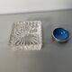 Old glass inkwell