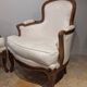 Paire de fauteuils bergères Louis XV
