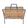 Raoul Guys vintage wicker magazine holder
