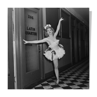 Silver photo black and white baryta paper ilford 310g 1910 50x50cm PINUP Recent print