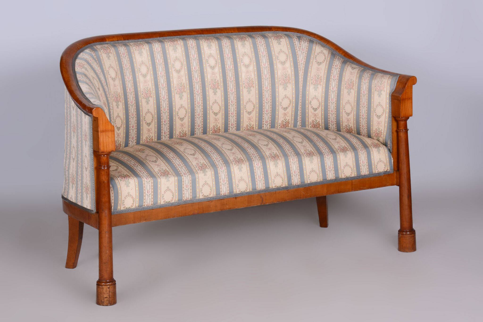 Ensemble de sièges en bouleau Biedermeier restauré, polonais ravivé, Vienne, Autriche, années 1830