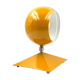 Space Age Eyeball Yellow Table lamp, Italy, 1970s