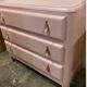Commode restaurée Vintage 1960 rose