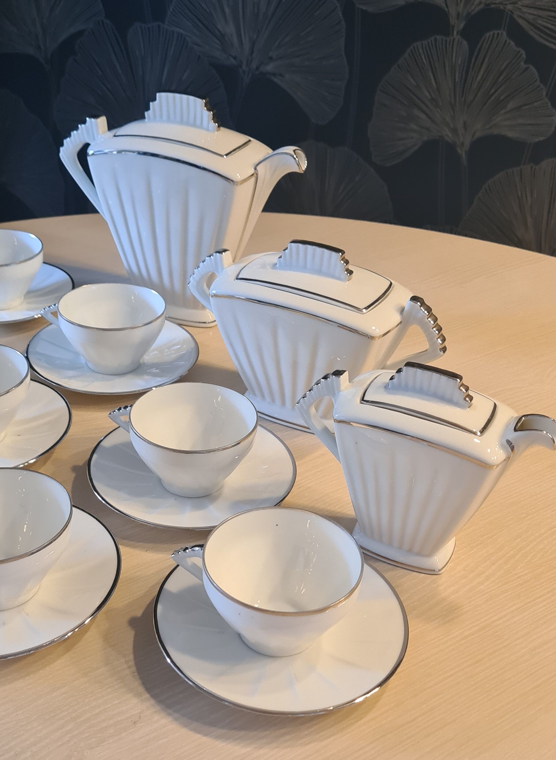 Limoges porcelain tea service 1920