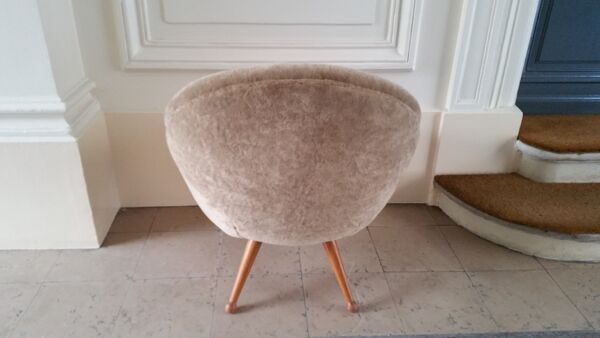 Fauteuil oeuf egg année 50