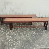 ,Paire de bancs longueur 2 mètres