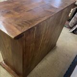 Buffet en bois d'acacia massif 4 portes, 2 tiroirs