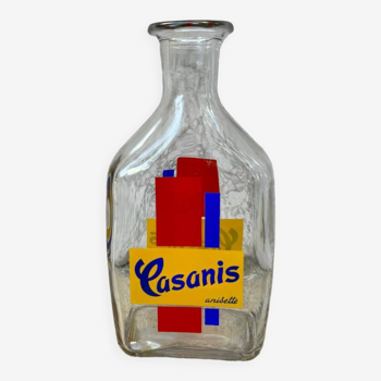 Carafe en verre vintage « Casanis »