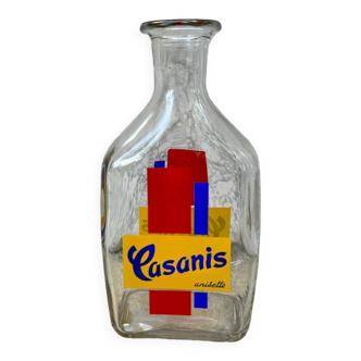 Vintage glass carafe “Casanis”