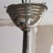 Suspension en verre du milieu du siècle années 1960