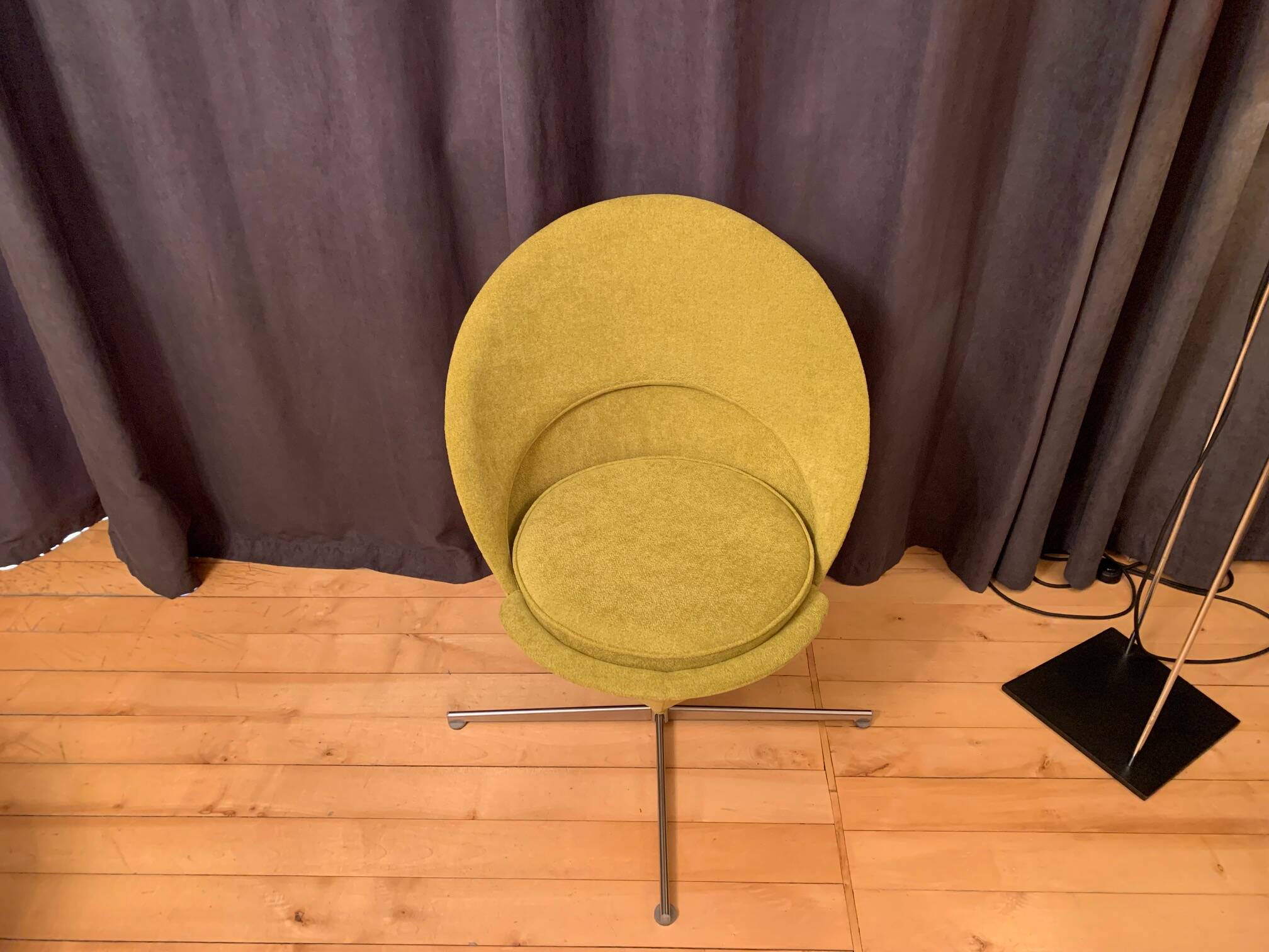 Cone chair, model K1, designed by Verner Panton, Plus-Linje, Denmark, 1950s