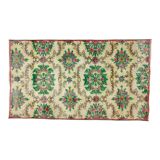 Anatolian handmade vintage rug 193 cm x 112 cm