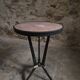 Table bistrot art déco française avec plateau Rex bakélite – c.1930–1940