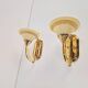 Art Nouveau Regency Brass Wall Lamps by Bejorama Lighting, Spain, 1970s, Set of 2