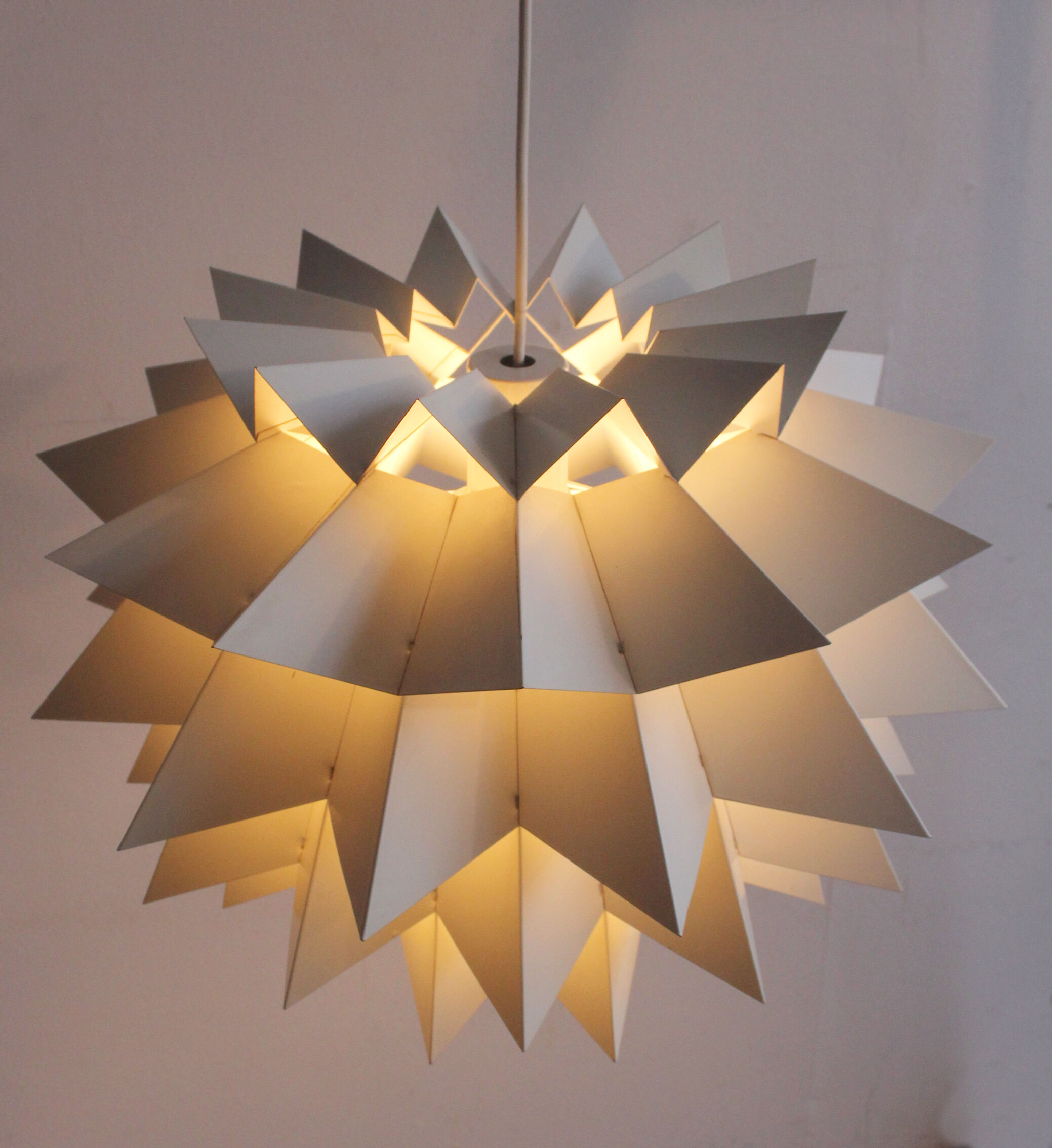 1960 ceiling light Anton Fogh Holm & Alfred J. Andersen für Nordisk Solar
