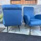 Paire de fauteuils vintage années 50/60