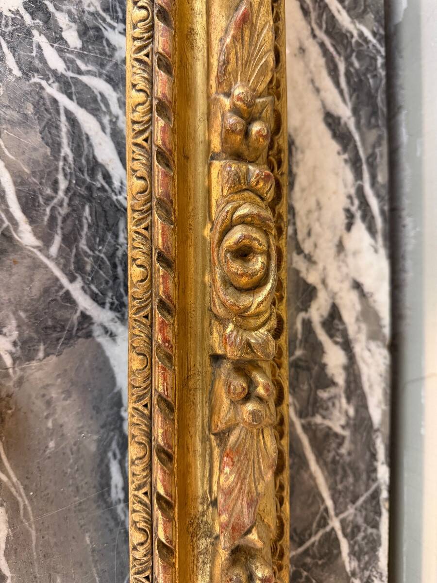 Carved and gilded wooden frame, France, 18th century