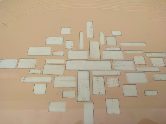 Cream resin console by Jean Claude Dresse, Belgium, 1970