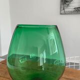Vintage empoli glass vase