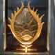 Applique sculpture tortue en resine