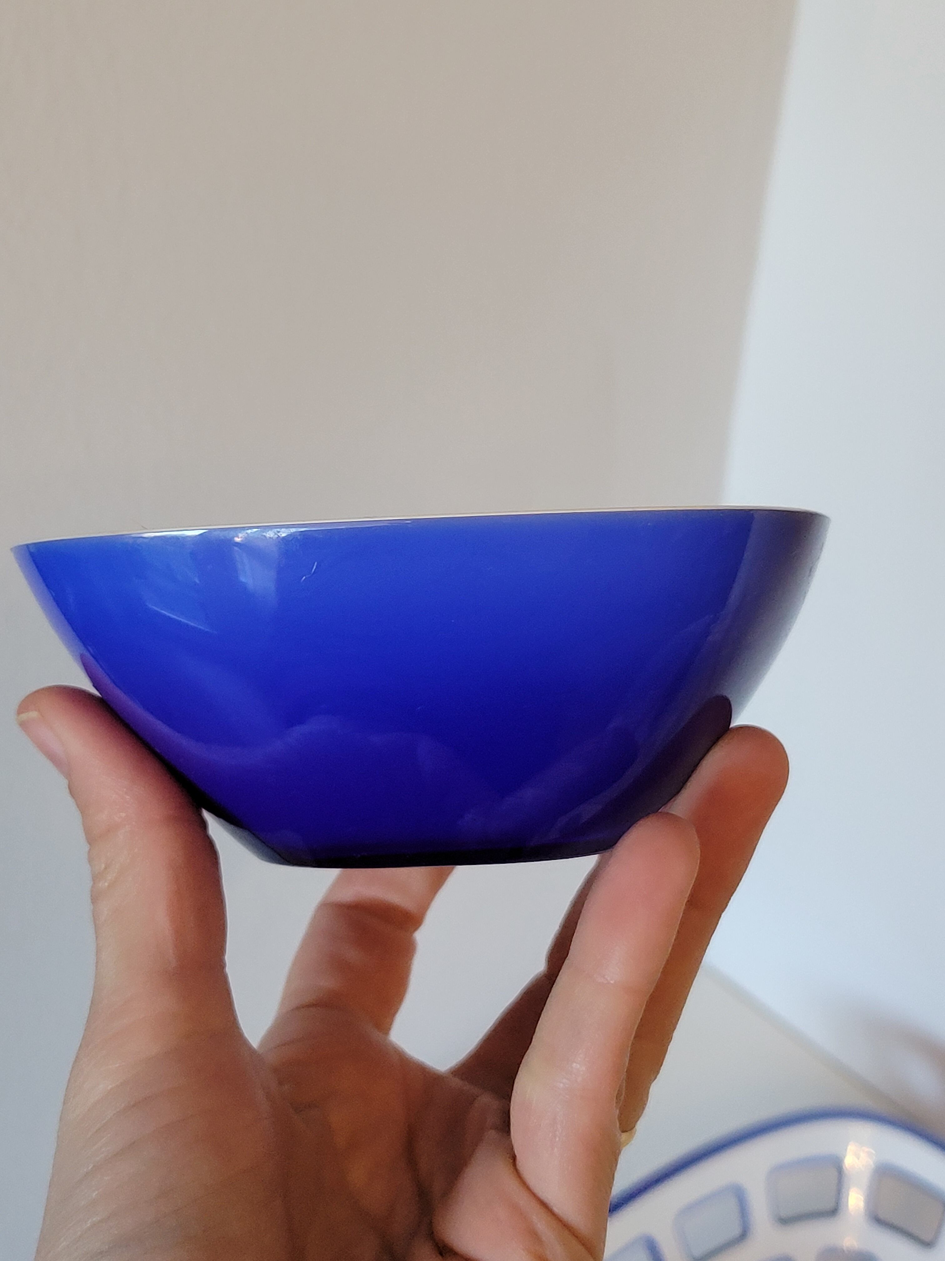 Vintage bread basket and bowl cup Guzzini design Italy