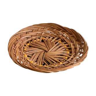 Rattan pan