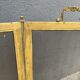 Antique 19th century fireplace screen, Bouhon Frères spark arrester