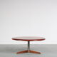 1960s Round wooden coffee table, Netherlands