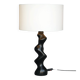 Temde model 42 Sculptural wooden Table Lamp. 1970s