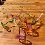 Vintage 80's Zig Zag Glasses