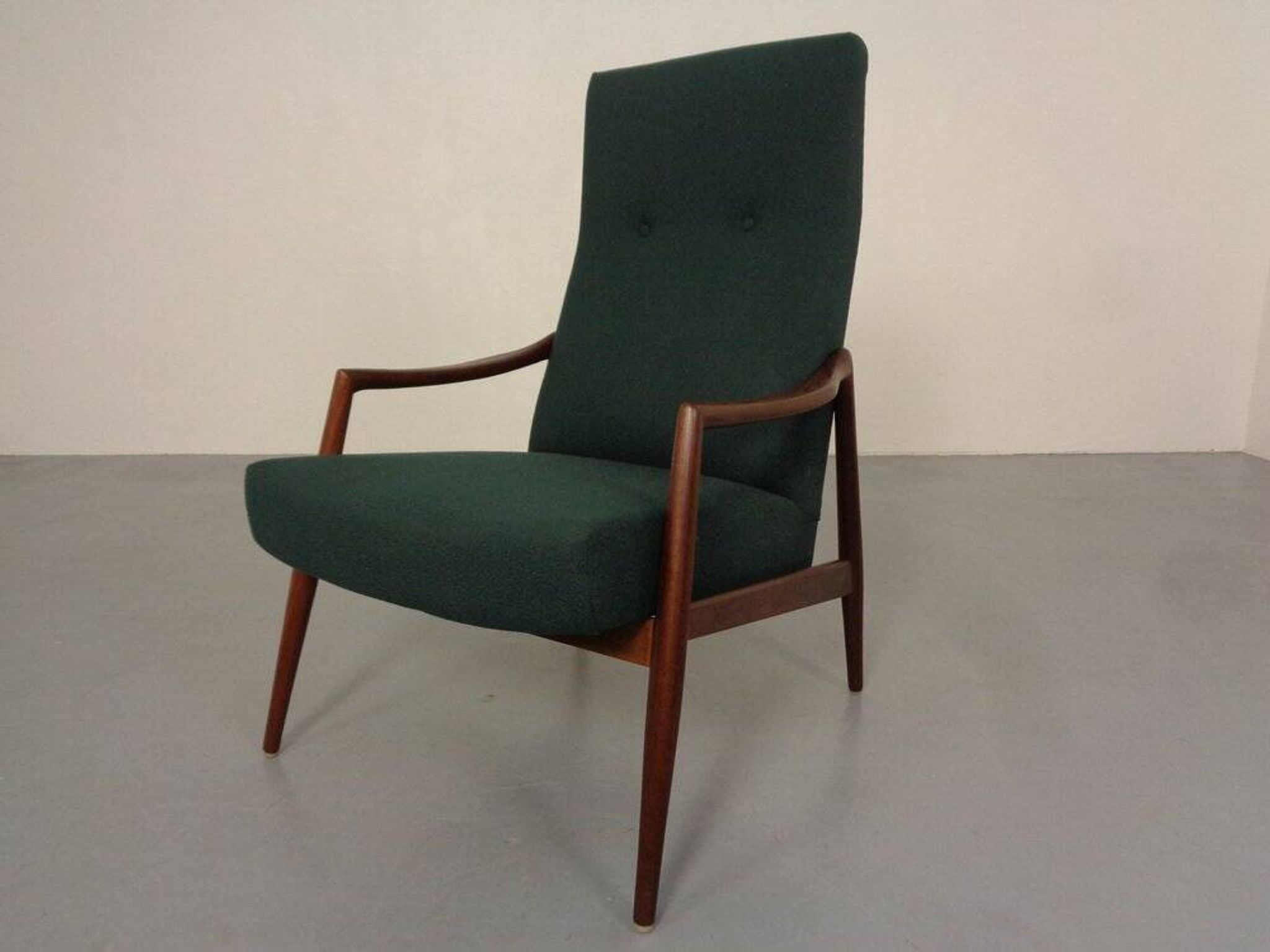 Organic Teak Armchair by Hartmut Lohmeyer for Wilkhahn, 1960s