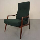 Organic Teak Armchair by Hartmut Lohmeyer for Wilkhahn, 1960s