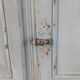 2 portes de placard anciennes en bois avec chassis