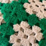 Plaid 70's bedspread