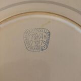 Vintage earthenware dish from Niederviller