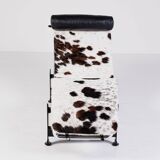 LC4 chaise lounge lounger with leather covering by Cassina