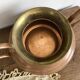 Large amphora or vintage planter in copper and brass
