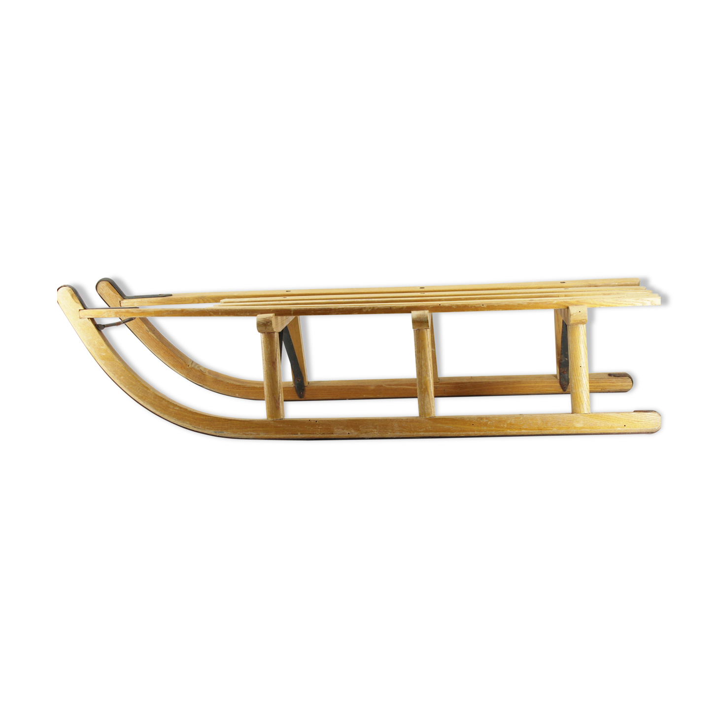 Old wooden sled
