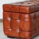 Chesterfield-style leather chest - "Jack" model - Olivier de Schrijver