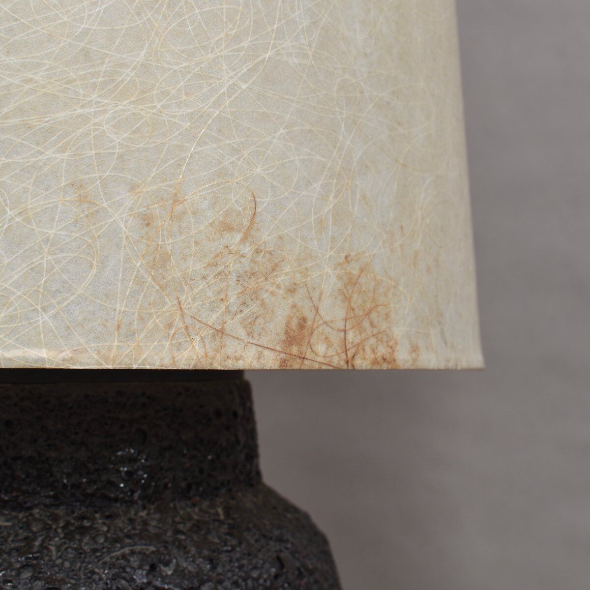 Vintage German ceramic floor lamp from Scheurich, 1970s