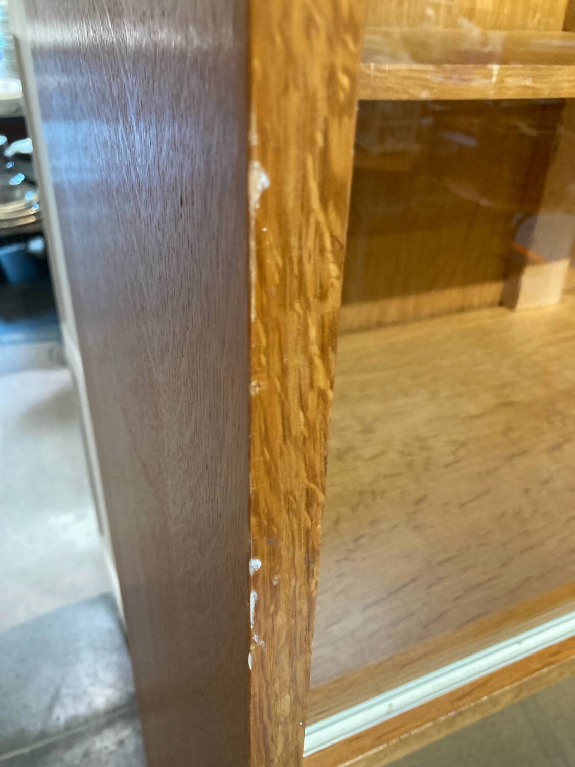 Vintage display cabinet