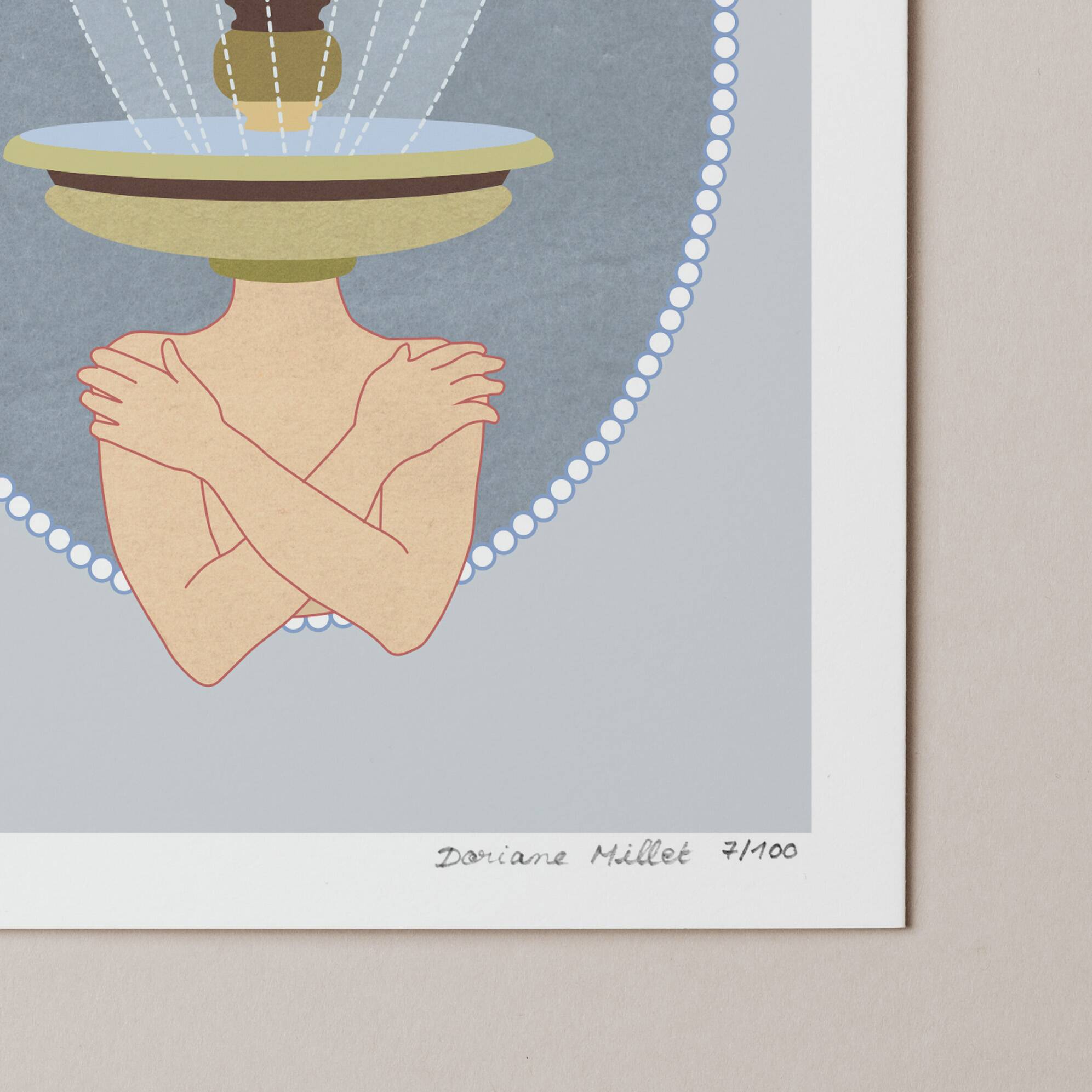 The Sensitive, art print 13x18 cm, limited edition