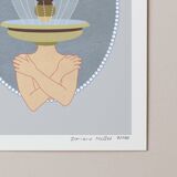 The Sensitive, art print 13x18 cm, limited edition
