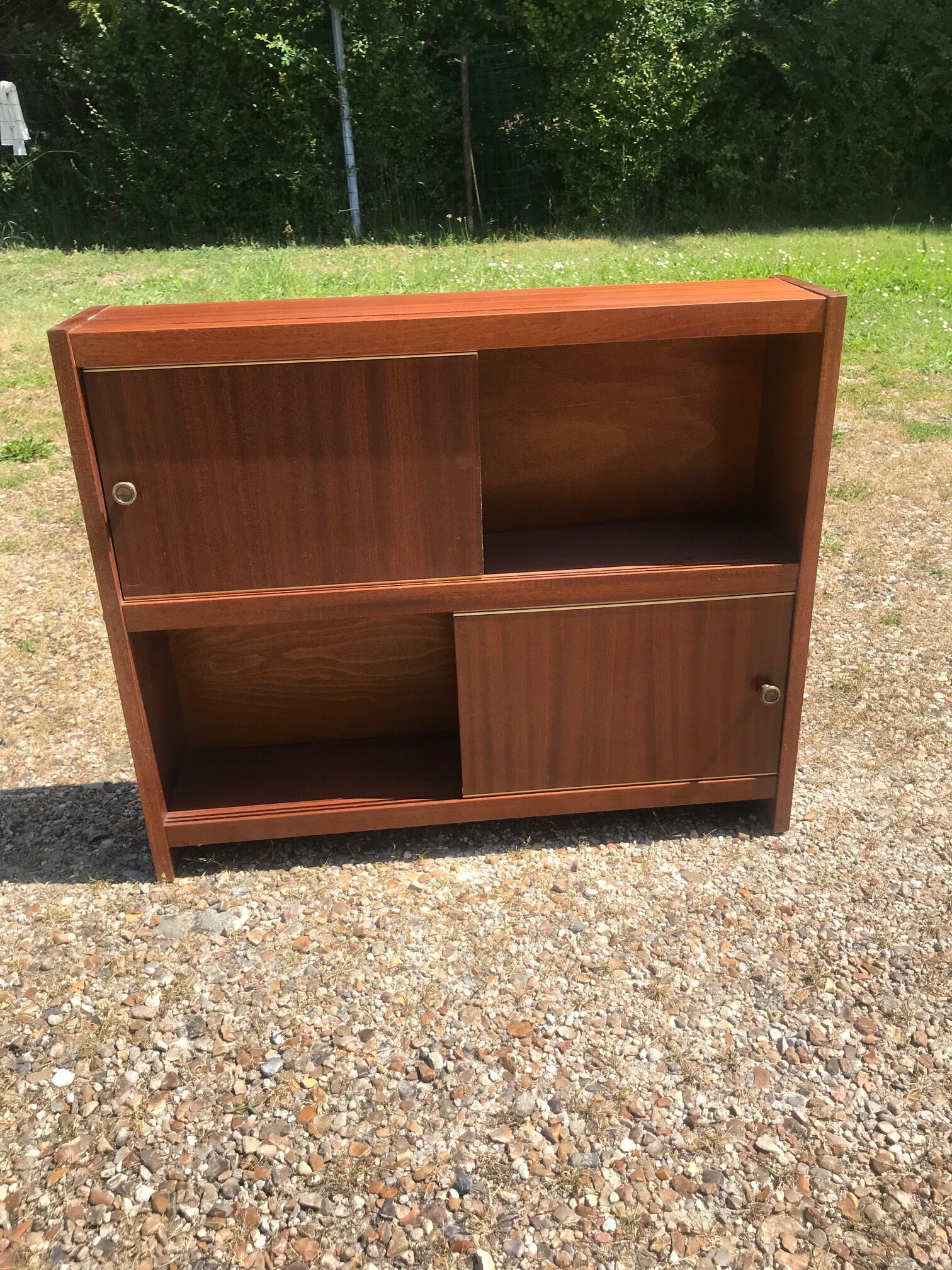 Mahogany storage cabinet