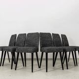 Mid-Century Modern Dining Chairs, Poland, 1960's, Set of 6