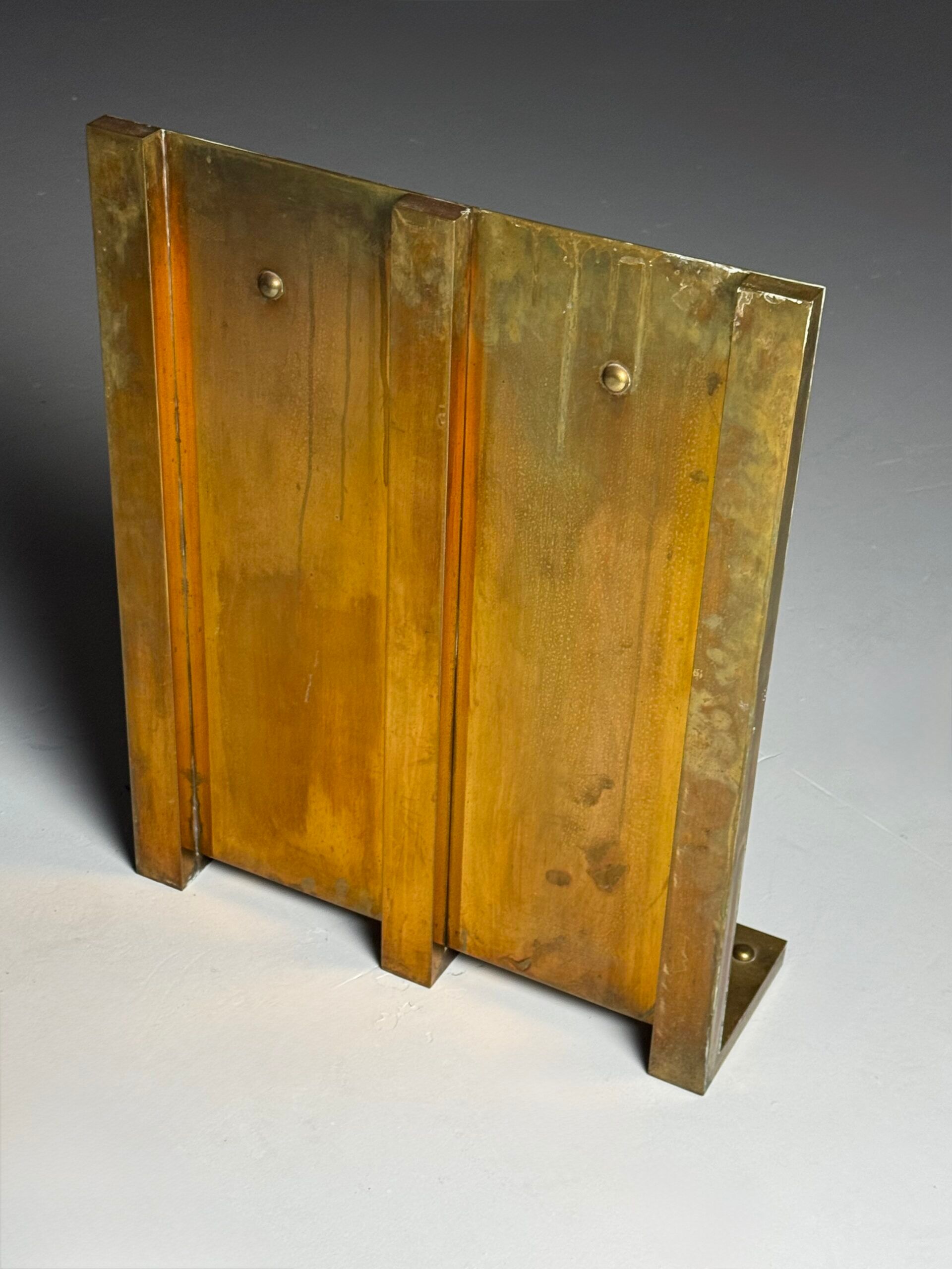 Brass fireplace set 1960s