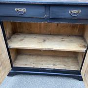 Low sideboard Early XXth wood painted
