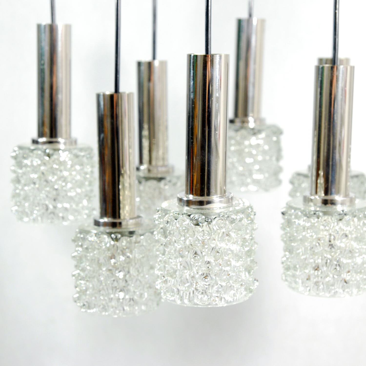 Cascade lamp by Wortmann & Filz Germany 70s.