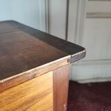 Wooden chest stool