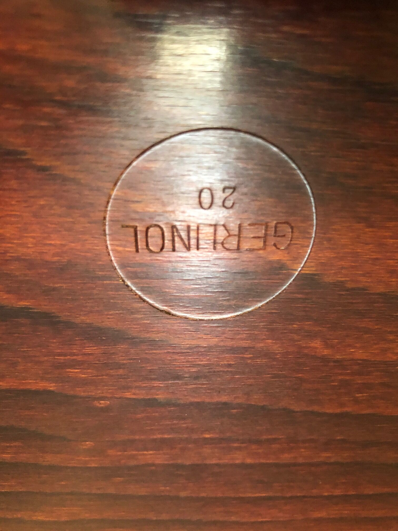 Vintage Gerlinol service